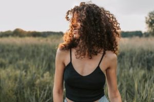 Woman finding herself after a difficult divorce